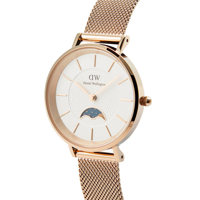 Daniel Wellington Watches Moonphase Watch 2-Hand 32mm Stainless Steel Band