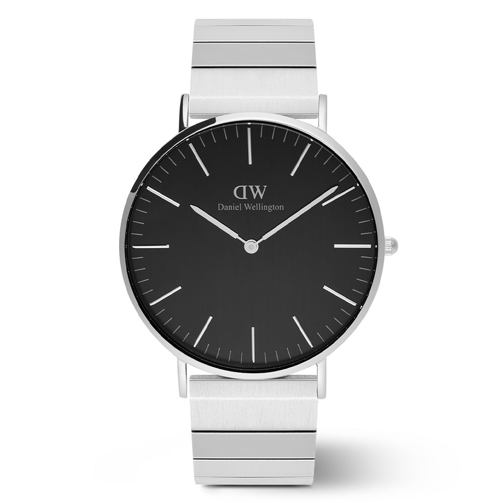 Daniel Wellington Watches Classic 2-Hand 40mm Stainless Steel Band