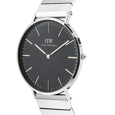 Daniel Wellington Watches Classic 2-Hand 40mm Stainless Steel Band