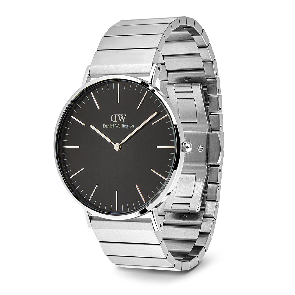 Daniel Wellington Watches Classic 2-Hand 40mm Stainless Steel Band