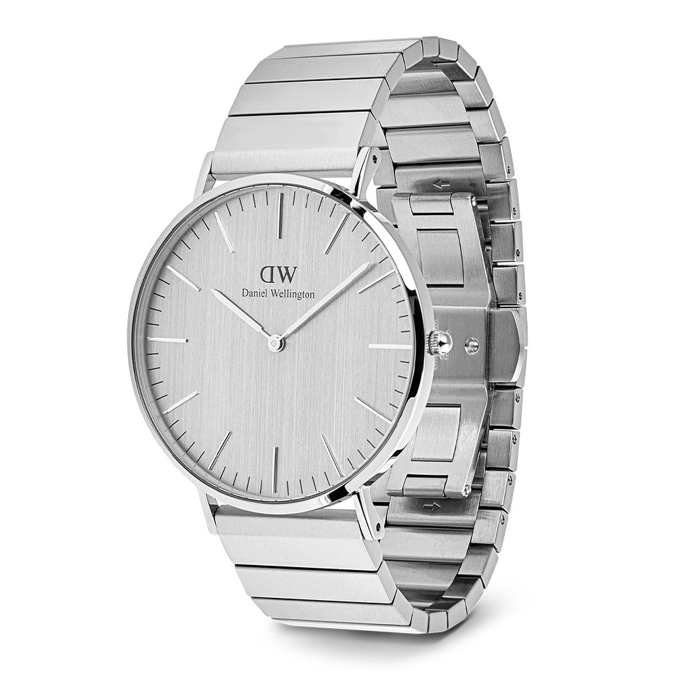 Daniel Wellington Watches Classic 2-Hand 40mm Stainless Steel Band