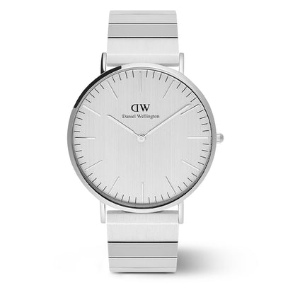 Daniel Wellington Watches Classic 2-Hand 40mm Stainless Steel Band