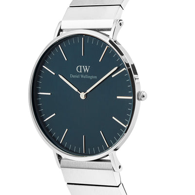 Daniel Wellington Watches Classic 2-Hand 40mm Stainless Steel Band