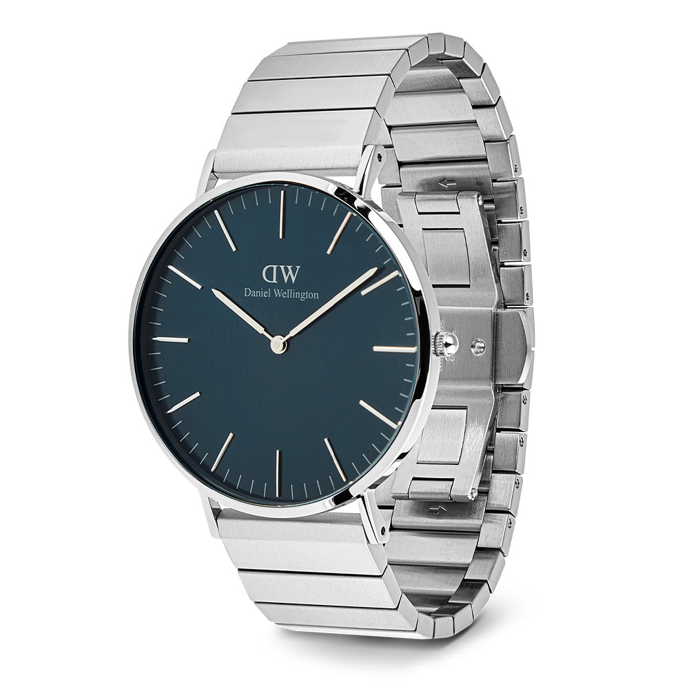 Daniel Wellington Watches Classic 2-Hand 40mm Stainless Steel Band