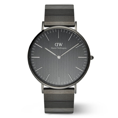 Daniel Wellington Watches Classic 2-Hand 40mm Stainless Steel Band