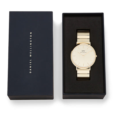 Daniel Wellington Watches Classic 2-Hand 40mm Stainless Steel Band