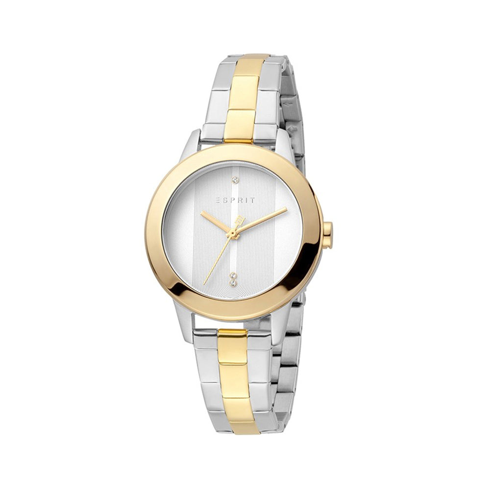 Esprit Tact 3-Hand 32mm Stainless Steel Band