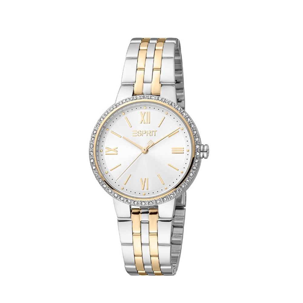 Esprit Cara Glam 3-Hand 32mm Stainless Steel Band