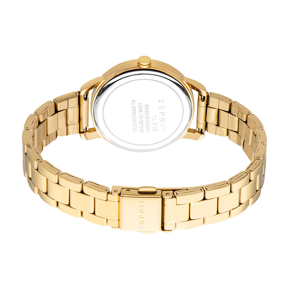 Esprit Tula Ii 3-Hand 32mm Stainless Steel Band