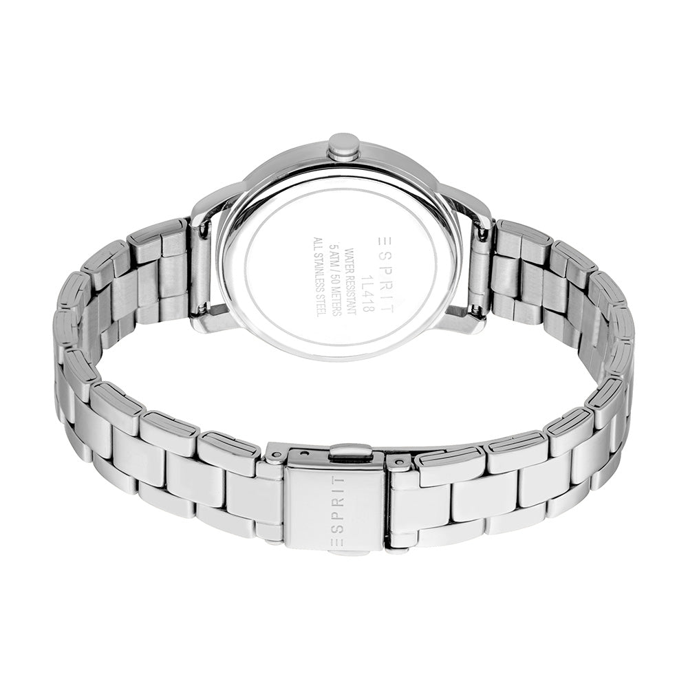 Esprit Tula Ii 3-Hand 32mm Stainless Steel Band