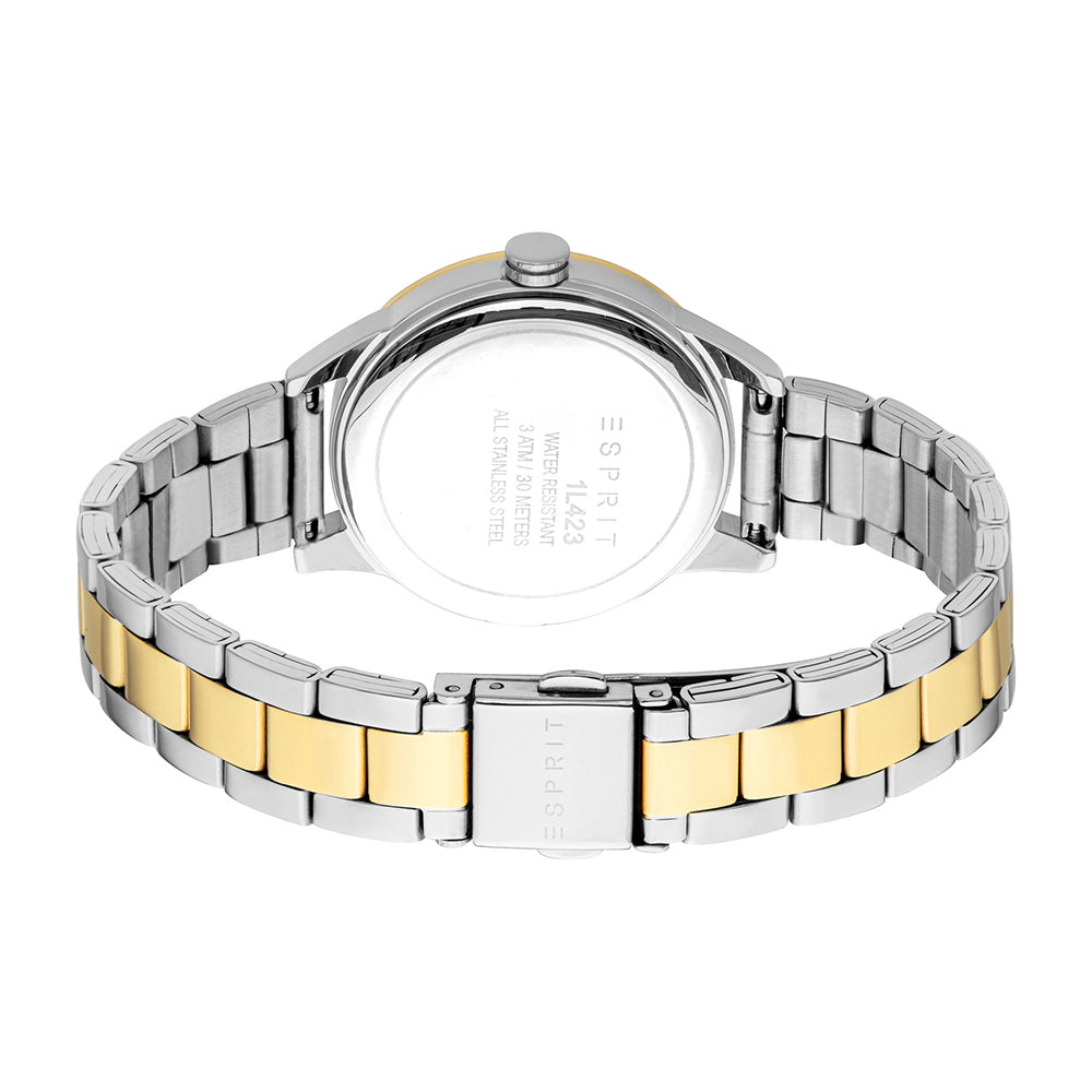 Esprit Pointy Ii 3-Hand 32mm Stainless Steel Band