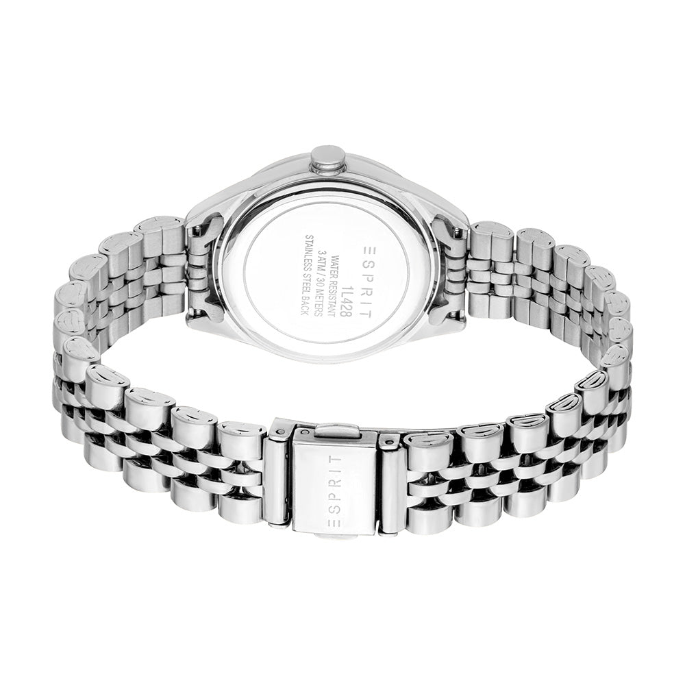 Esprit Melody Date 30mm Stainless Steel Band