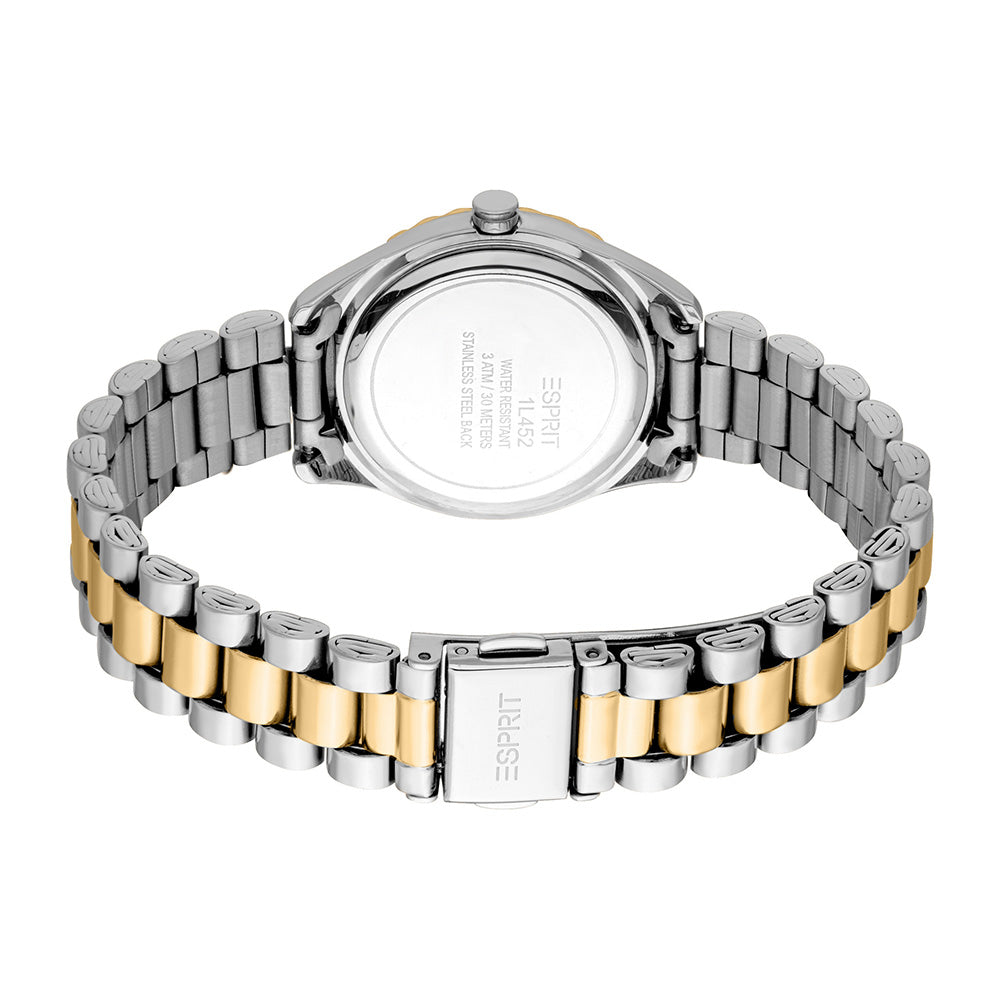 Esprit Serenity 3-Hand 30mm Stainless Steel Band