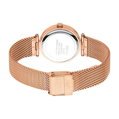 Esprit Autumn Mesh 3-Hand 30mm Stainless Steel Band