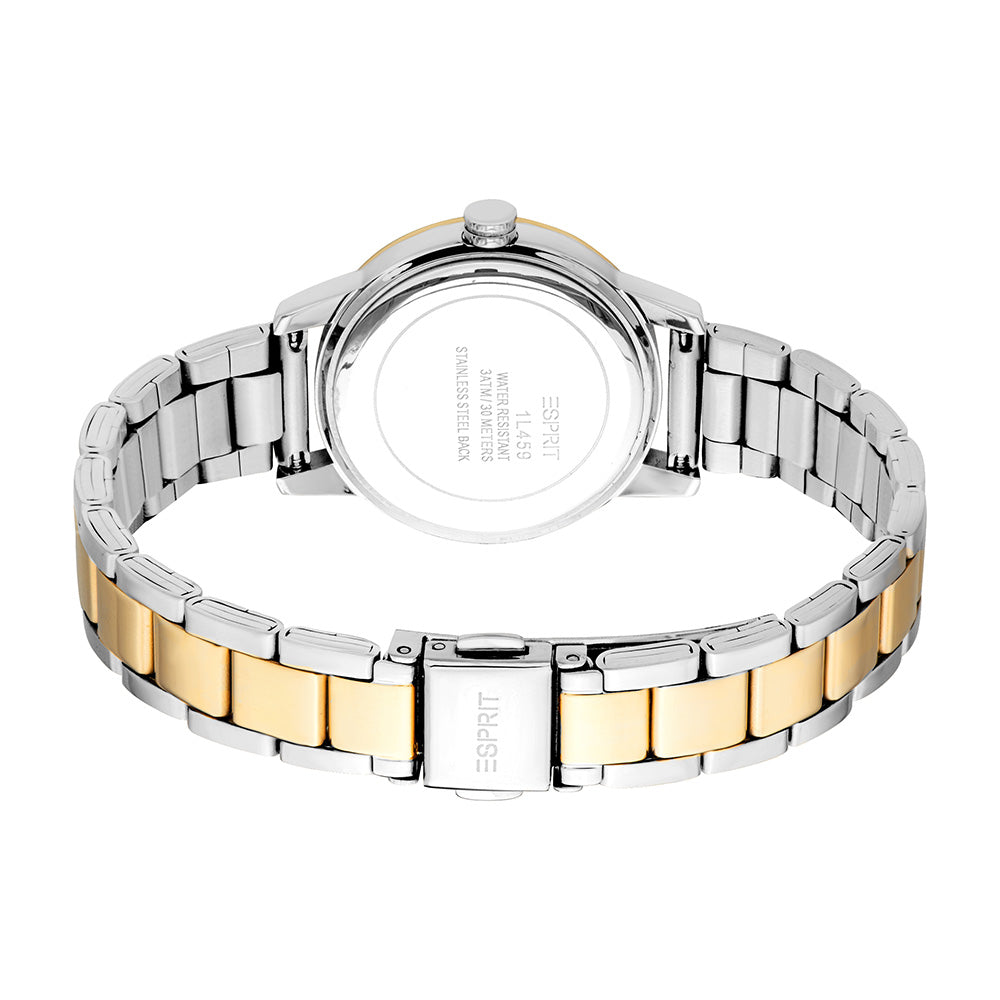 Esprit Daisy 3-Hand 30mm Stainless Steel Band