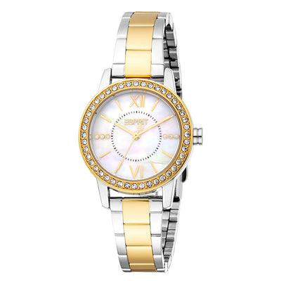 Esprit Daisy 3-Hand 30mm Stainless Steel Band