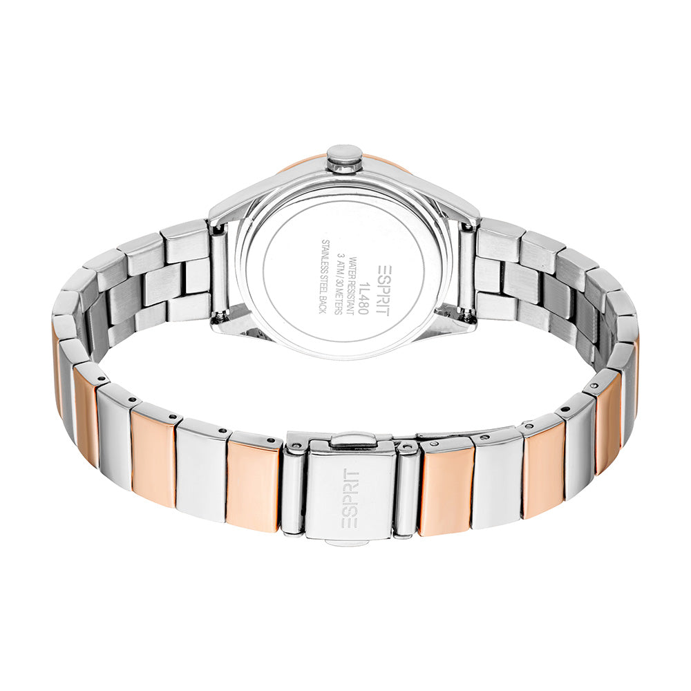 Esprit Amelia 3-Hand 28mm Stainless Steel Band