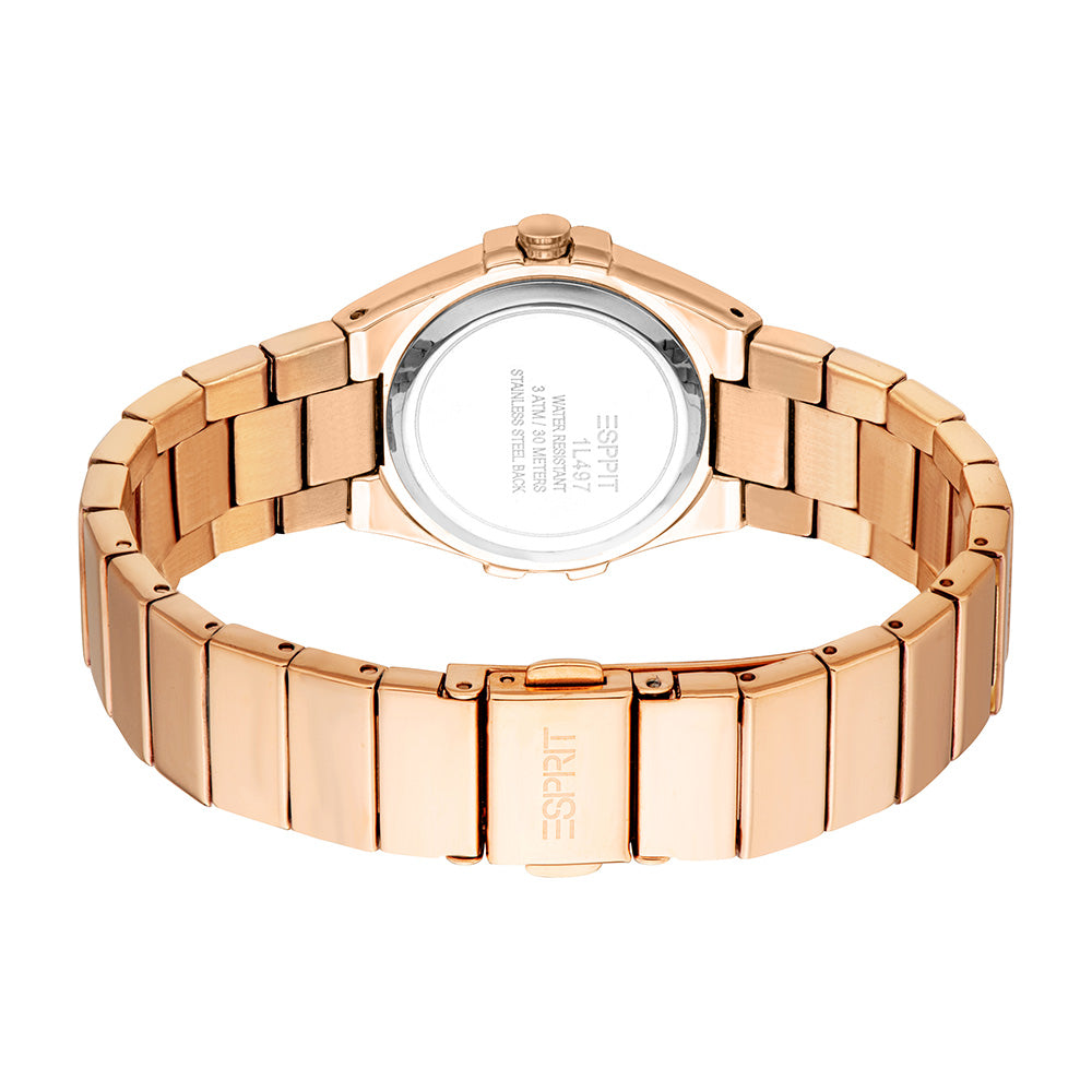 Esprit Abigail 3-Hand 28mm Stainless Steel Band