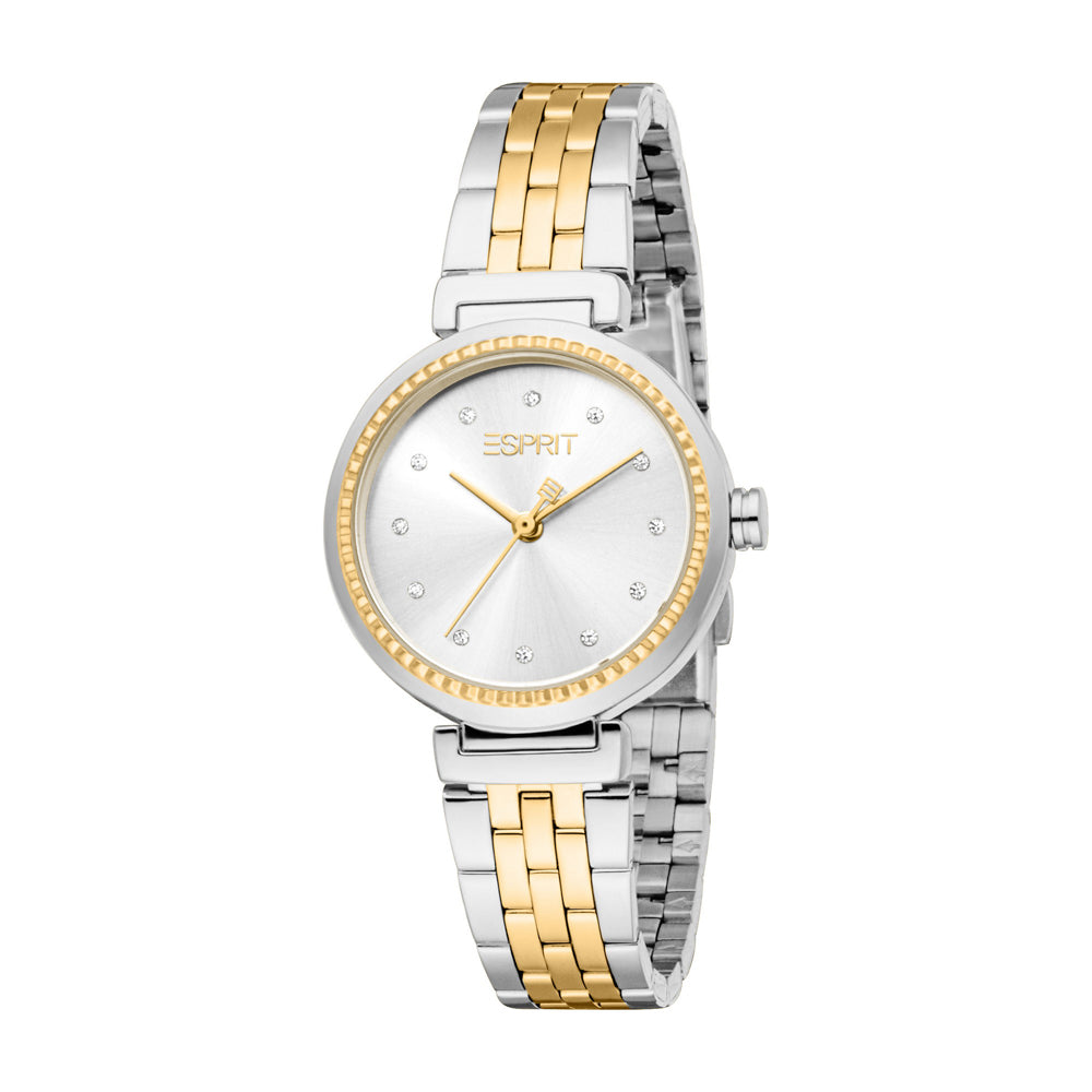 Esprit Leslie 3-Hand 30mm Stainless Steel Band