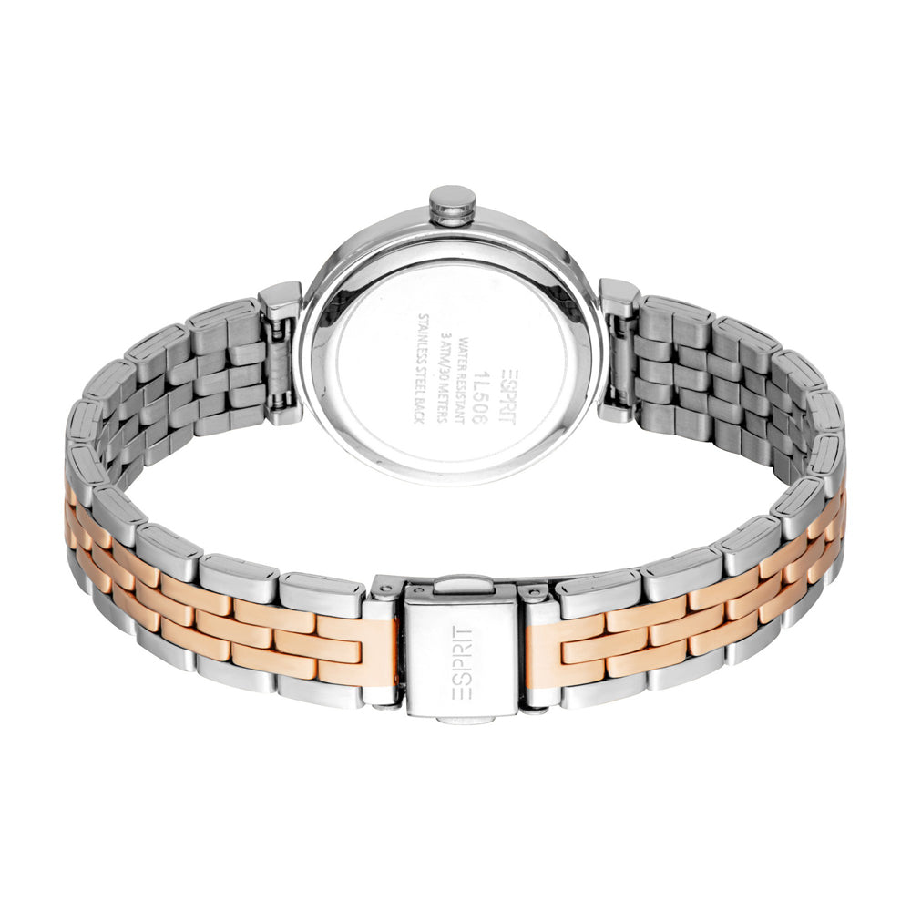 Esprit Leslie 3-Hand 30mm Stainless Steel Band