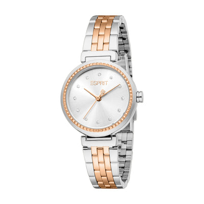 Esprit Leslie 3-Hand 30mm Stainless Steel Band