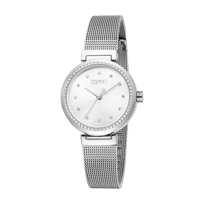 Esprit Leslie Mesh 3-Hand 30mm Stainless Steel Band