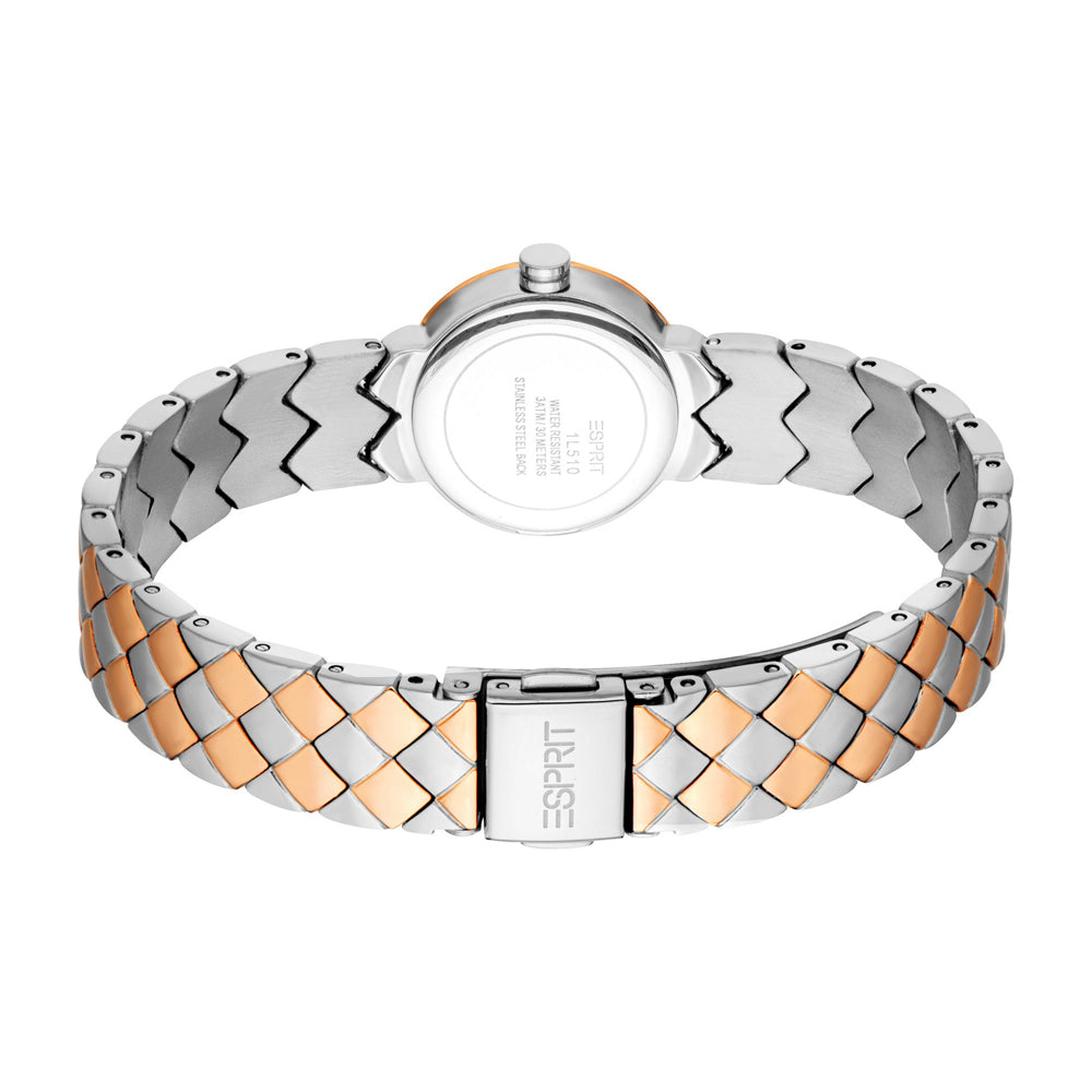 Esprit Rosalie 3-Hand 22.5mm Stainless Steel Band