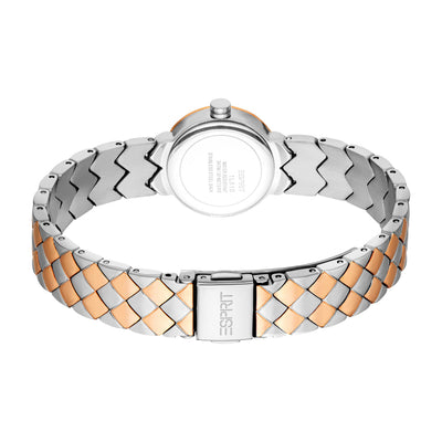 Esprit Rosalie 3-Hand 22.5mm Stainless Steel Band