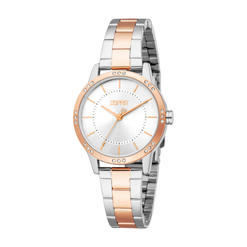 Esprit Nora 3-Hand 30mm Stainless Steel Band