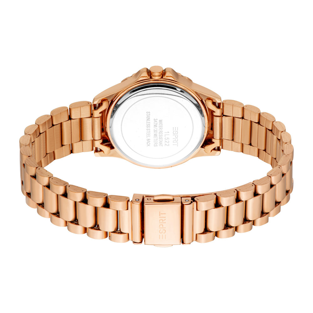 Esprit Julieta Date 32mm Stainless Steel Band