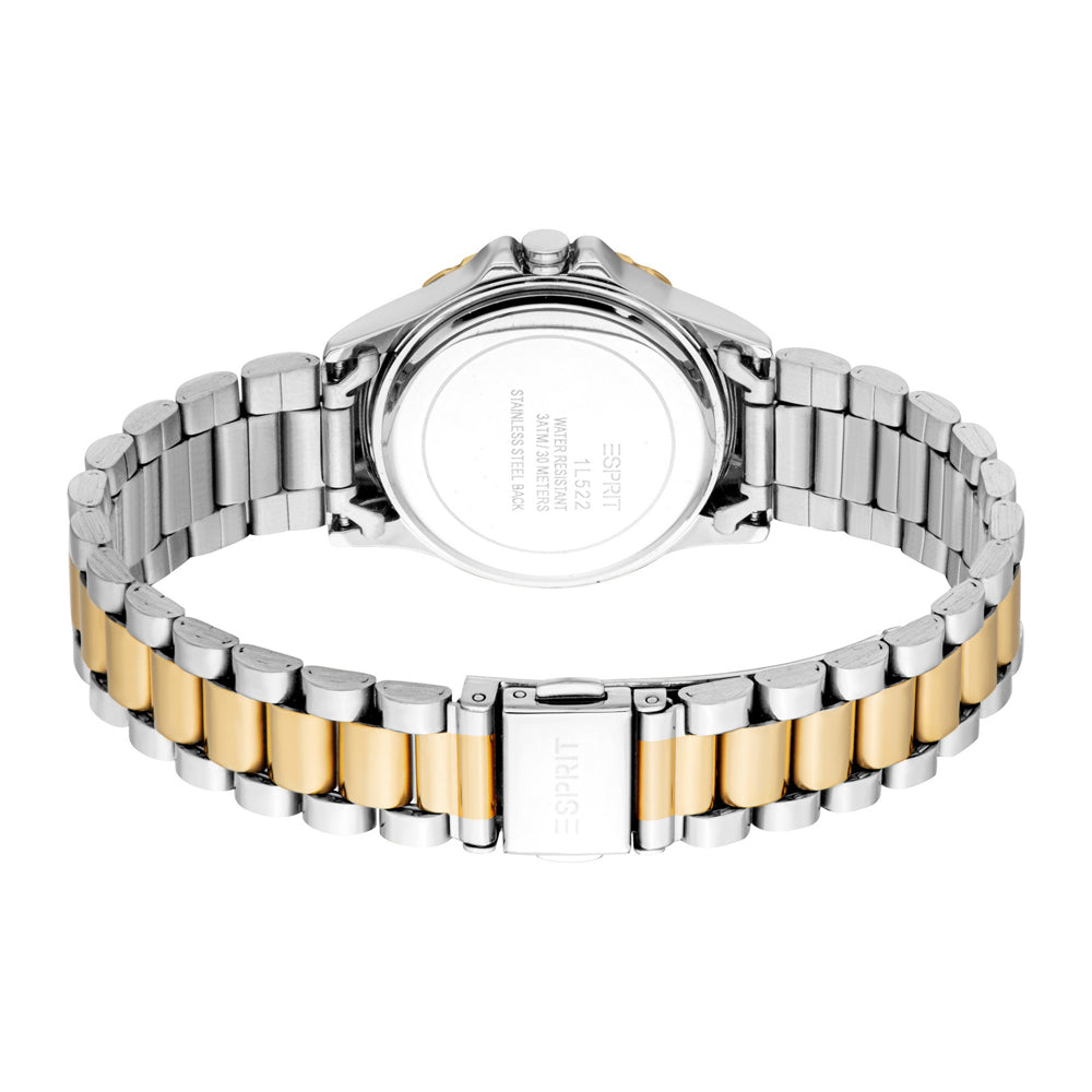 Esprit Julieta Date 32mm Stainless Steel Band