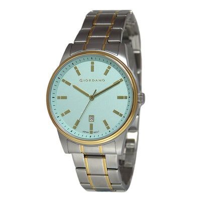 Giordano Classic Date 42mm Stainless Steel Band