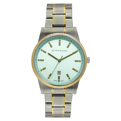 Giordano Classic Date 42mm Stainless Steel Band