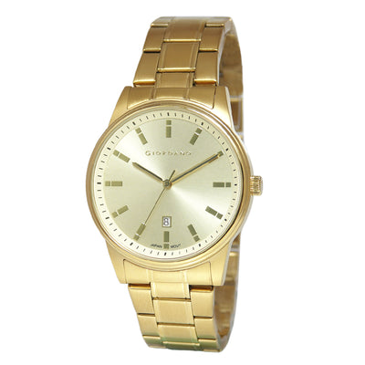 Giordano Classic Date 42mm Stainless Steel Band