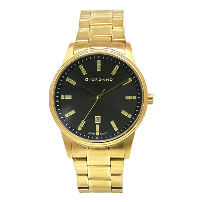 Giordano Classic Date 42mm Stainless Steel Band