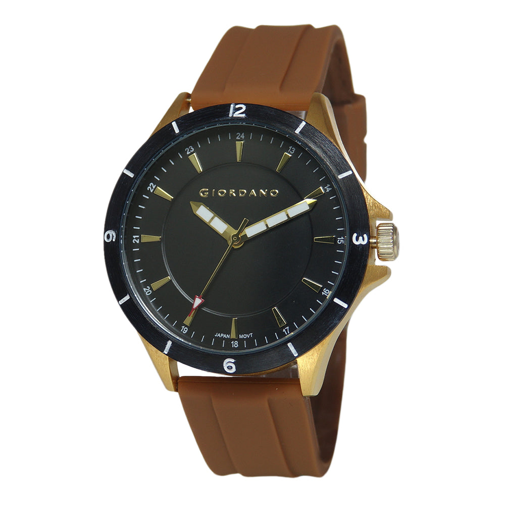 Giordano Sports 3-Hand 42mm Rubber Band