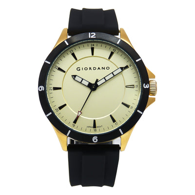 Giordano Sports 3-Hand 42mm Rubber Band