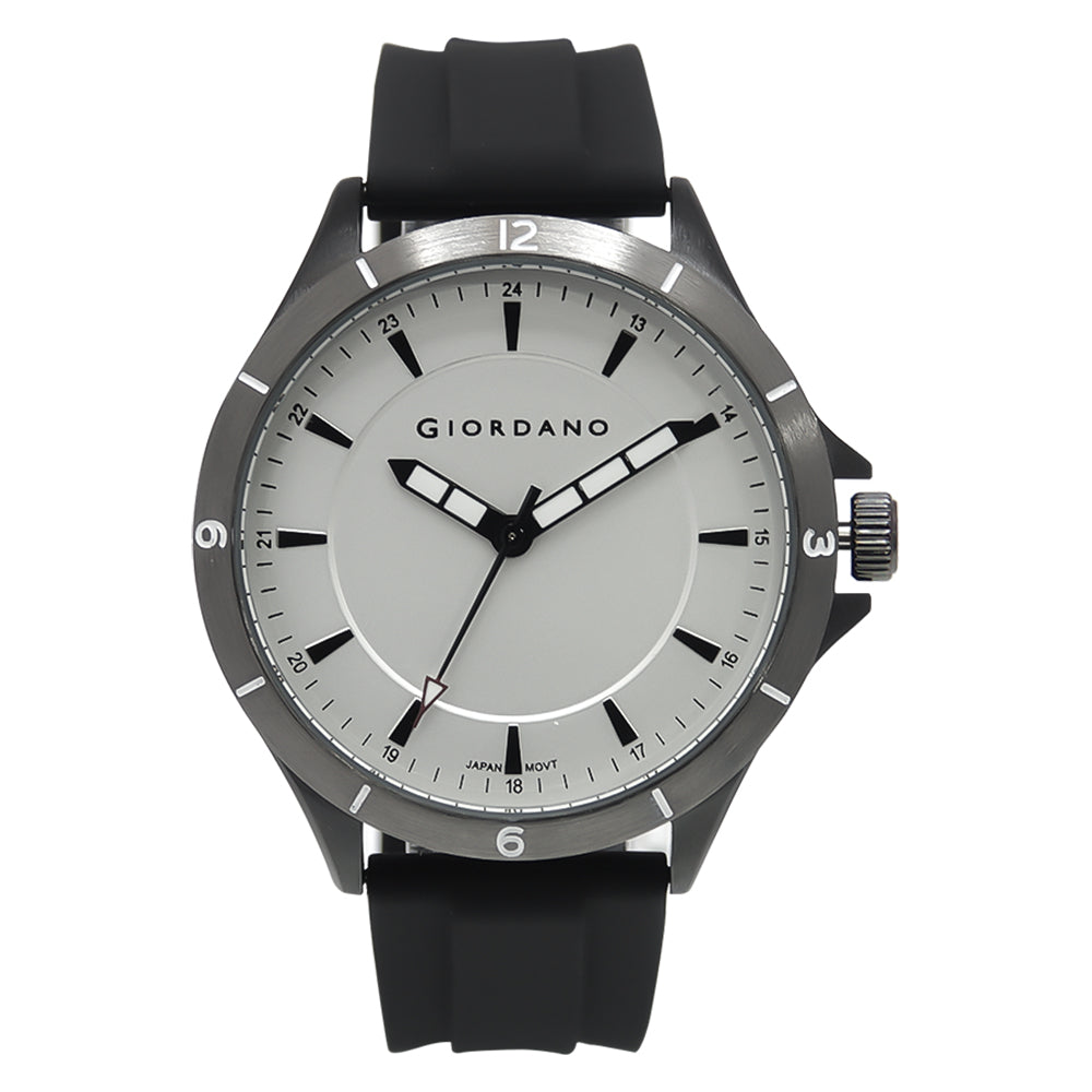 Giordano Sports 3-Hand 42mm Rubber Band