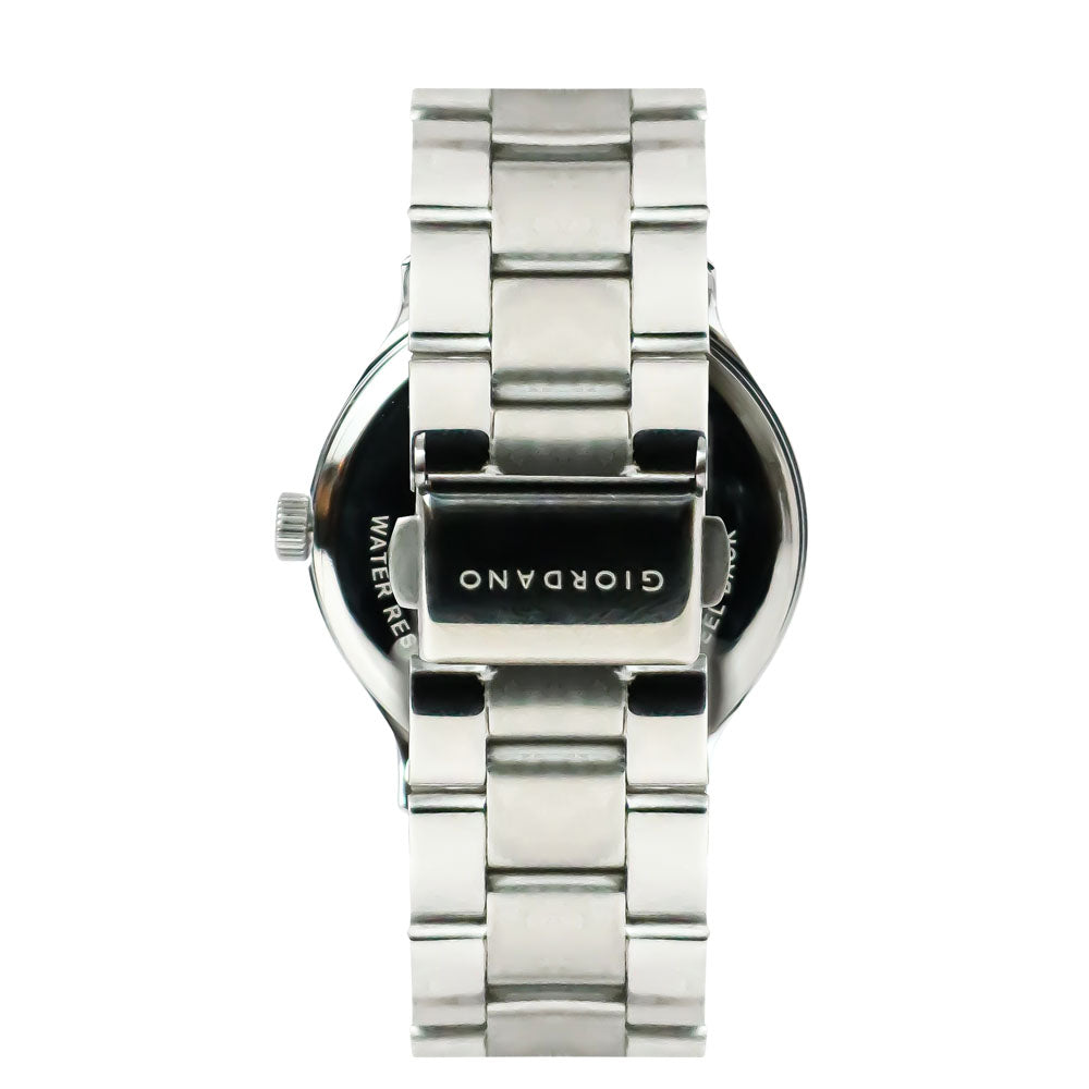 Giordano Classic 3-Hand 36mm Stainless Steel Band