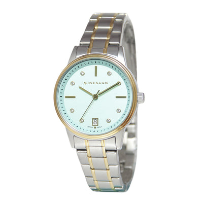 Giordano Classic Date 32mm Stainless Steel Band