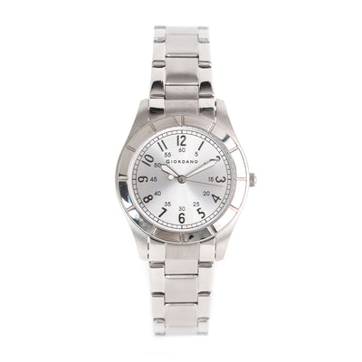 Giordano Classic-Ladies 3-Hand 40mm Stainless Steel Band