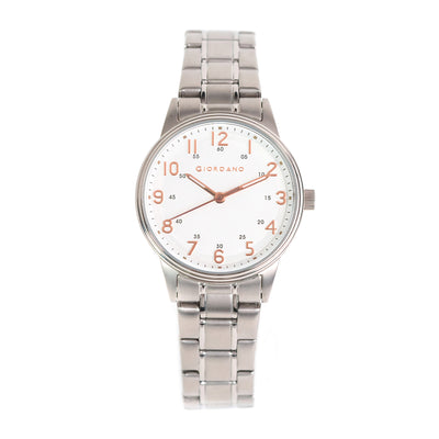 Giordano Classic-Ladies 3-Hand 32mm Stainless Steel Band