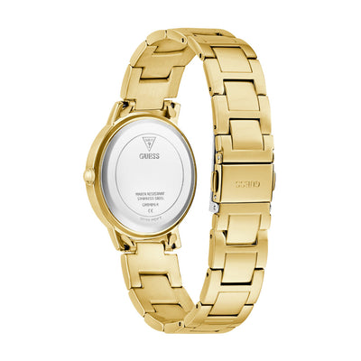 Guess Dress 3-Hand 34mm Stainless Steel Band