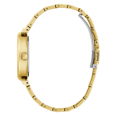 Guess Dress 3-Hand 34mm Stainless Steel Band