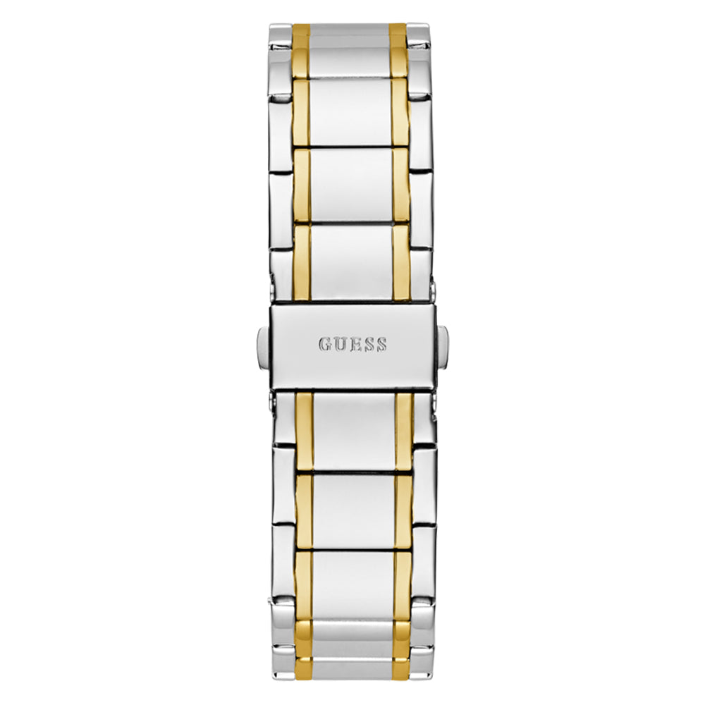 Guess Dress 3-Hand 44mm Stainless Steel Band