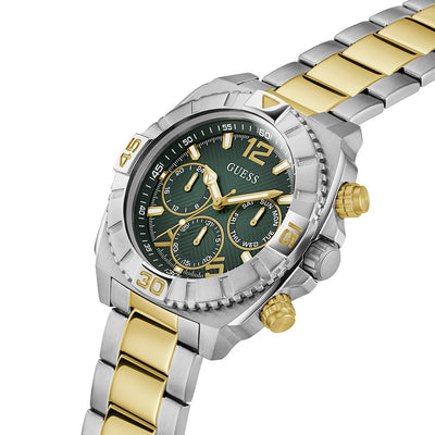 Guess Sport Chronograph 44mm Stainless Steel Band