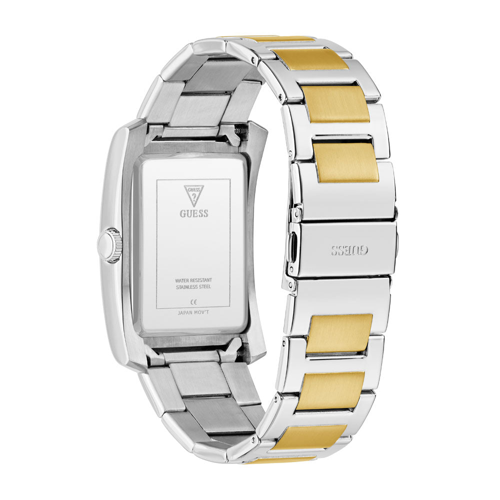 Guess Dress 3-Hand 33.7mm Stainless Steel Band