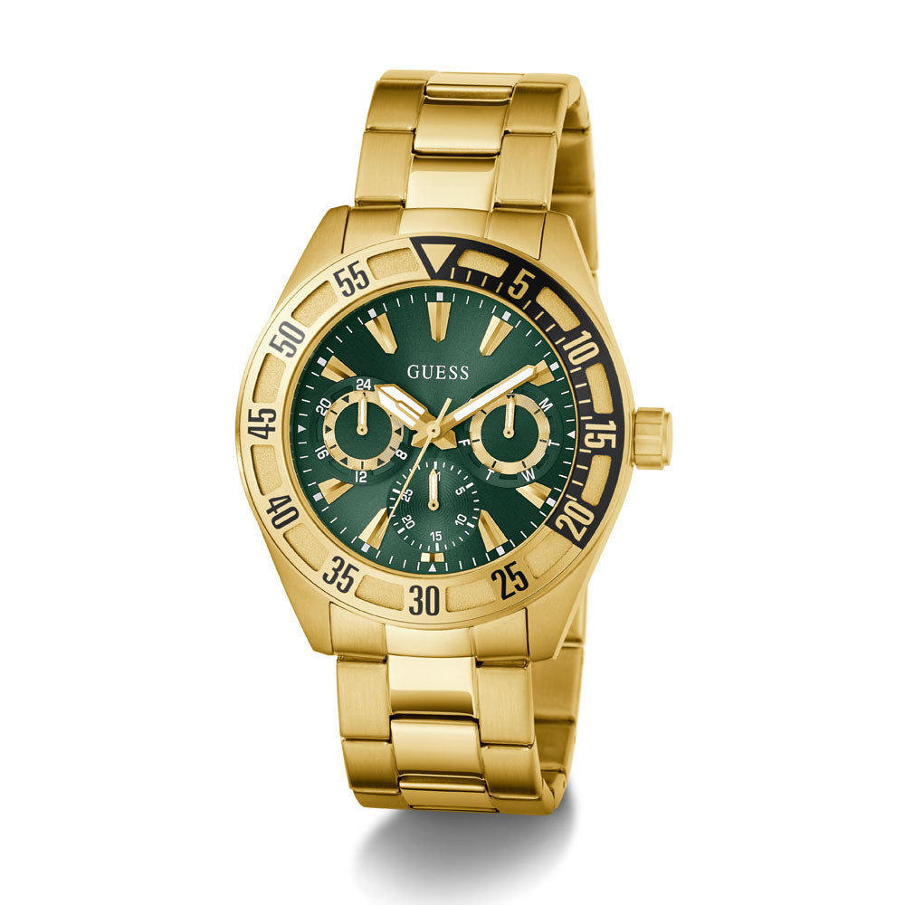 Guess Sport Multifunction 44mm Stainless Steel Band