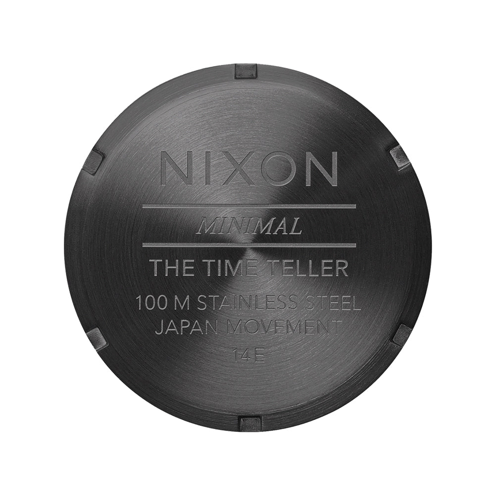 Nixon Time Teller 3-Hand  Stainless Steel Band