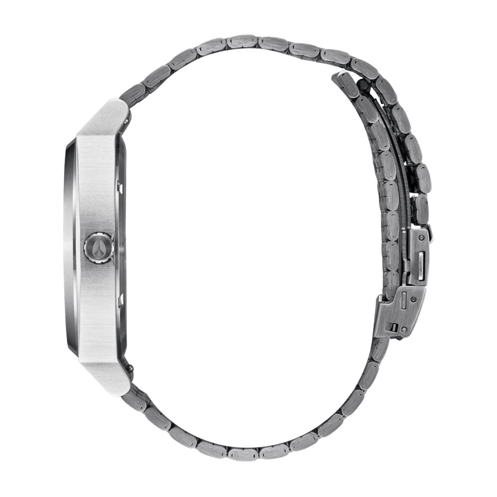 Nixon The Time Teller Solar  40.5mm Stainless Steel Band